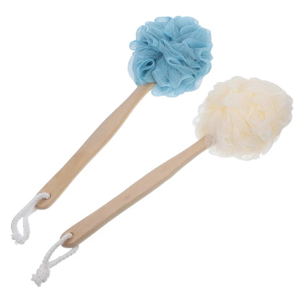 2 Pcs Baby Man Long Handle Bath Brush Shower Tools Bathbrush for
