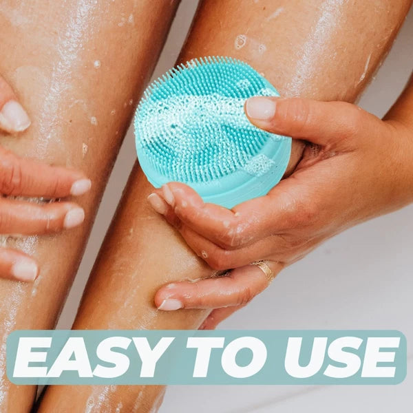 Bath Brush Dad Bridegroom Silicone Loofah Body Scrubber Shower Cleaning