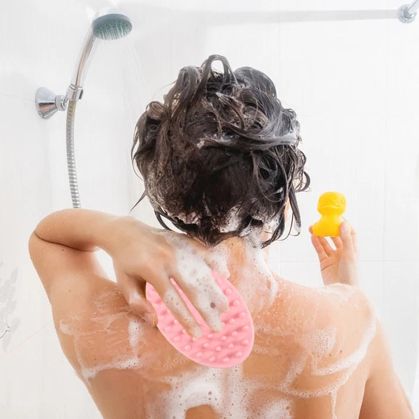 Bath Shower Scrubber Shower Body Scrubber Silicone Body Brush