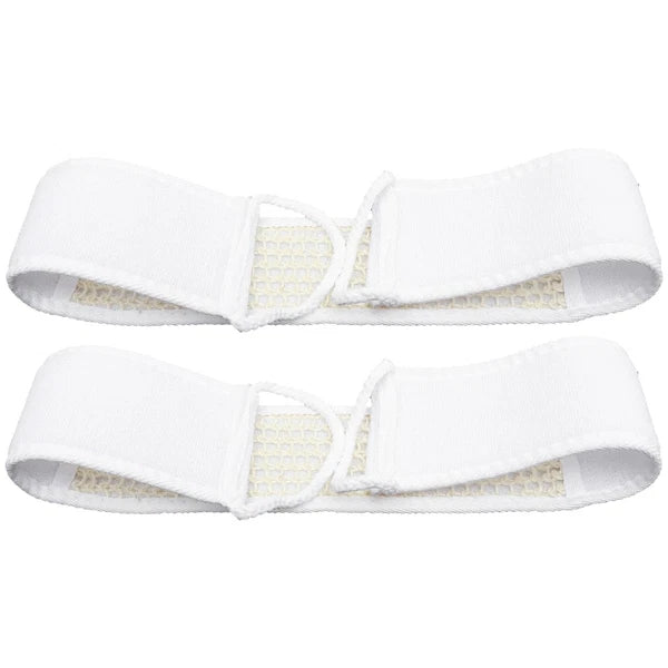 2 Pcs Long Fabric Back Strap Bath Scrubber Shower Exfoliating Skin Brush