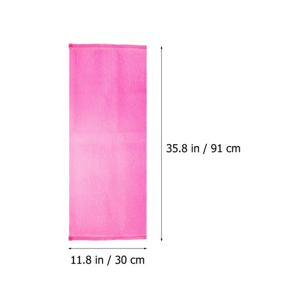 4 Pcs Bath Towel Exfoliating Back Scrubber for Shower Body Scrubbing Brush