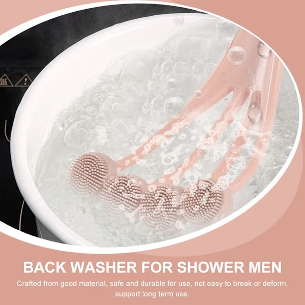 Bath Brush Women's Man Body Scrub for Shower Exfoliating Brushes