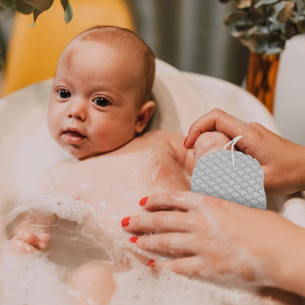 2 Pcs Baby Bath Sponge Toddler Child Shower Body Scrubber Back Brush