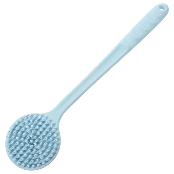 Silicone Bath Brush Back Cleaning Scrubber Man Backbrush for Shower