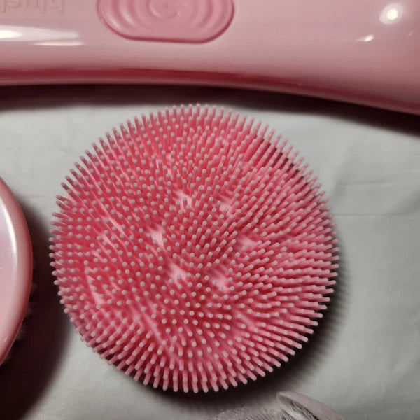 Blushly Cleansing & Exfoliating Body Brush with Multiple Brush Heads