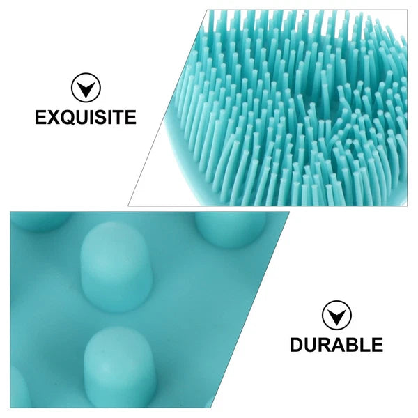 Heart-shaped Bath Brush Man Silicone Bathing Scrubber Shower Body