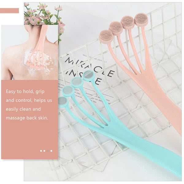 Bath Brush Women's Man Body Scrub for Shower Exfoliating Brushes