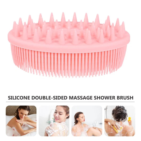 Bath Shower Scrubber Shower Body Scrubber Silicone Body Brush