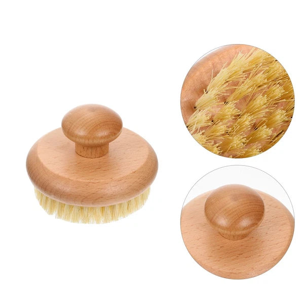 Skin Exfoliator Scrubber Dry Brushing Body Bath for Bathroom Scrubbing