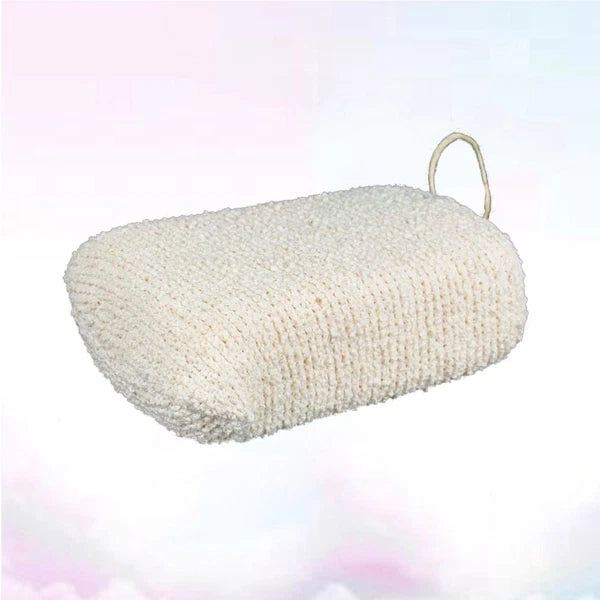Bath Sponge Shower Puff Natural Exfoliating Loofah Scrubber Hemp Brush