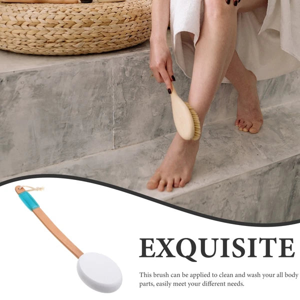 Bath Brush for Back Exfoliating Loofah Scrubber Skin Exfoliator Body