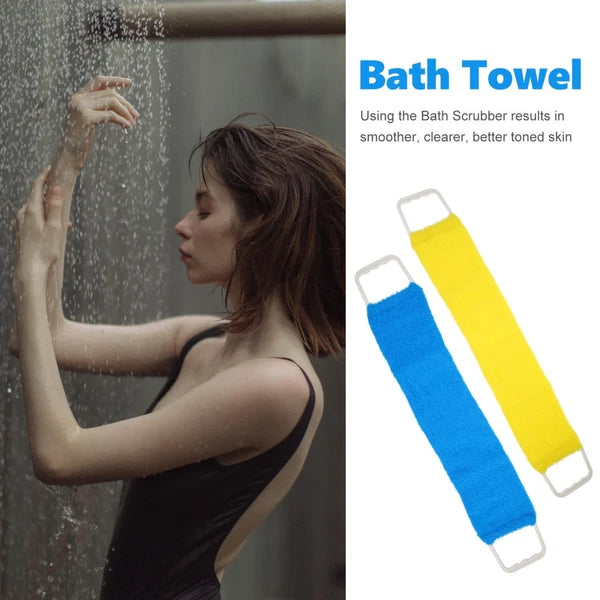 Massage Bath Towel Back Scrubber Man Exfoliating for Cleanser Sponges
