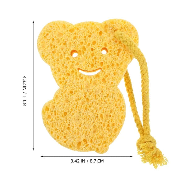 1Pc Baby Bath Sponge Bath Rub Cartoon Shower Sponge Infant Bathing Brush