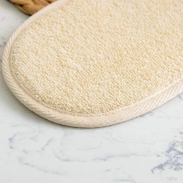 Natural Bath Pro Loofah Pad - Shower Sponge Body Scrubber Exfoliating Wash Pad'-