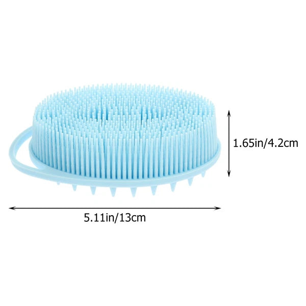 Bath Child Silicone Scrub for Body Shower Scrubber Soft