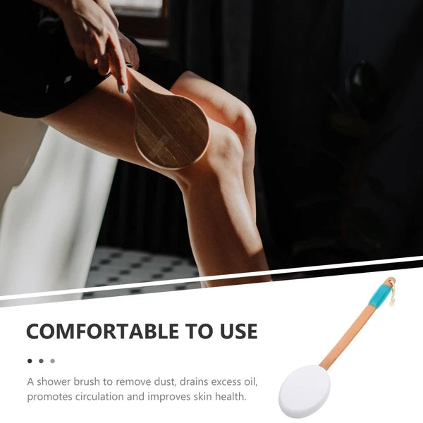 Bath Brush for Back Exfoliating Loofah Scrubber Skin Exfoliator Body