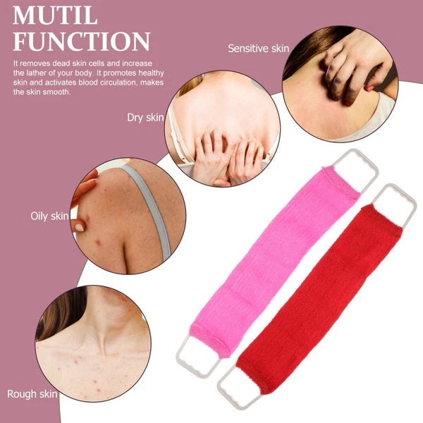 Massage Bath Towel Back Scrubber Man Exfoliating for Cleanser Sponges