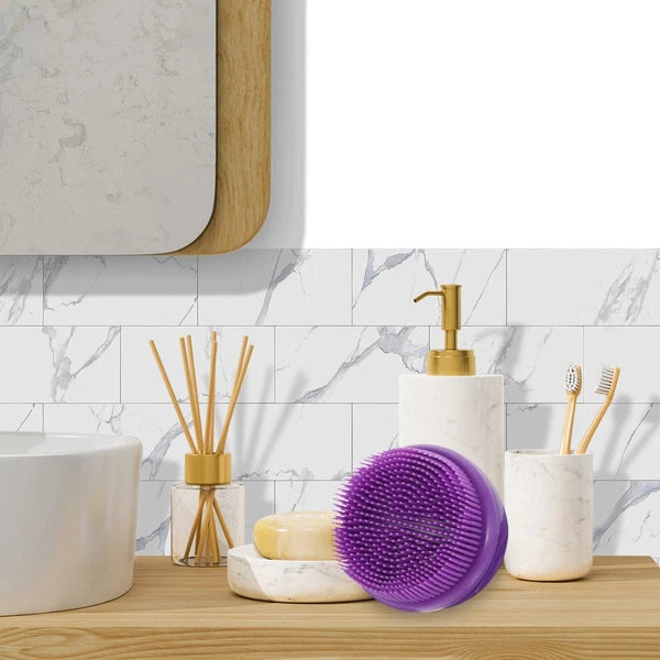 Bath Brush Body Exfoliator Exfoliating Scrub Child Man Silicone Bathing