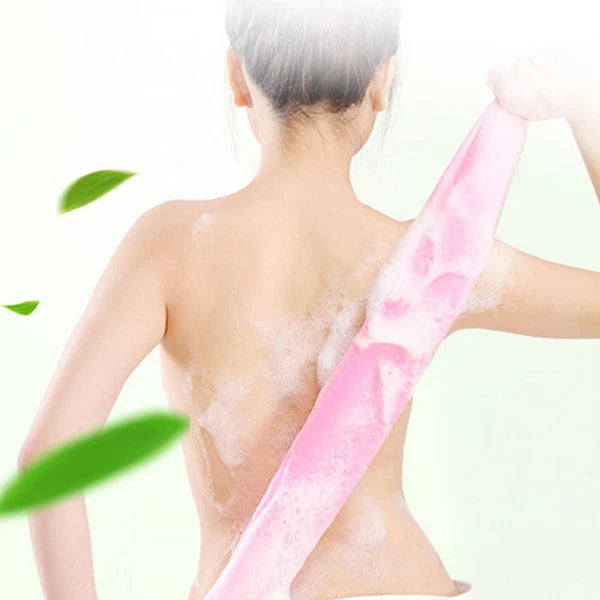 4 Pcs Bath Towel Exfoliating Back Scrubber for Shower Body Scrubbing Brush