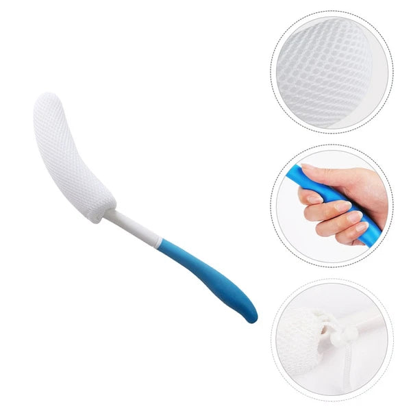 Net Shower Brush Bath Back Scrubbing Baby Bathroom Cleaning for Body Men