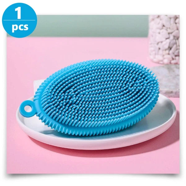 Bath Brush Child Newborn Household Shower Silicone Body Cleaning