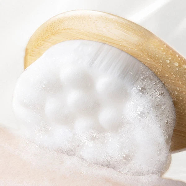 Shower Body Brush Fibre Long Handle Back Scrubber for Skin Exfoliating