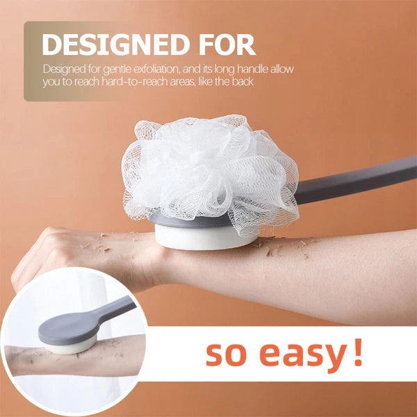 2 Pack Bath Ball Brush Child Exfoliating for Body Shower Scrubber Back