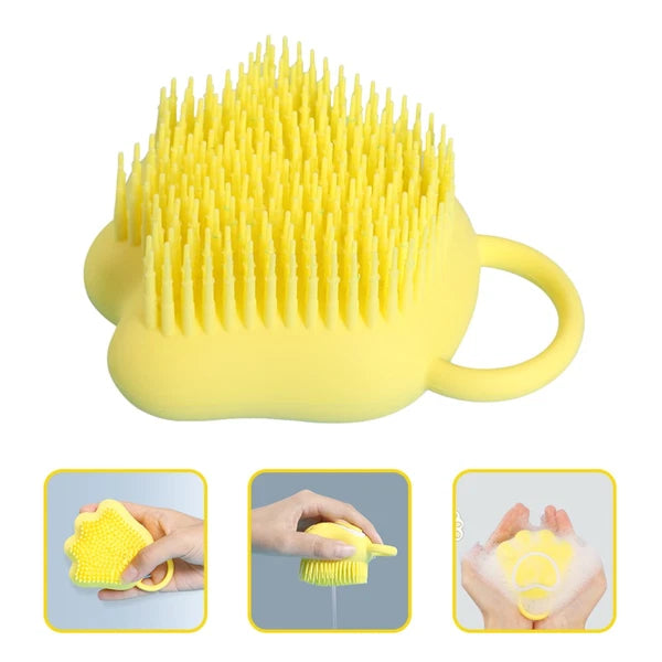 Cat Claw Bath Brush Child Baby Massage for Bathing Infant Silicone Scrubber