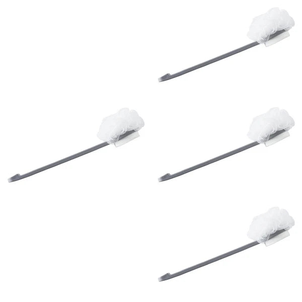 4 Pack Bath Ball Brush Child Body Shower Scrubber Exfoliating Back with Handles