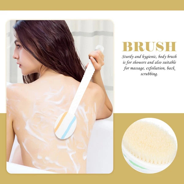 Double-head Shower Brush Man Body Brushes Bathing Supply Massage