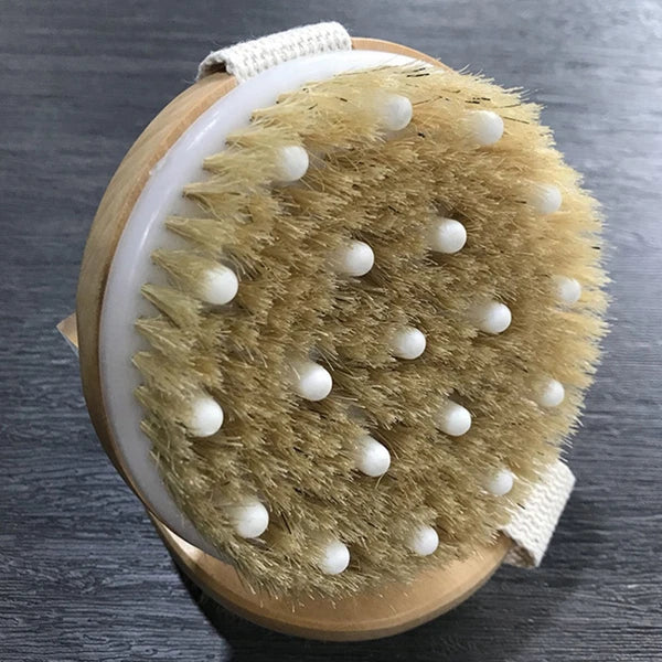 Bath Brush Shower Scrubber Back Exfoliator Massage Body Bathing Supply