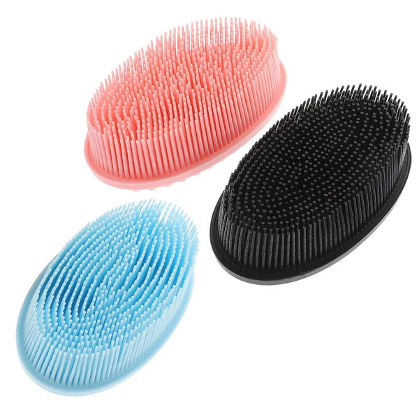 3 Pcs Shampoo Bath Brush Child Brushes for Women Shower Scrubber
