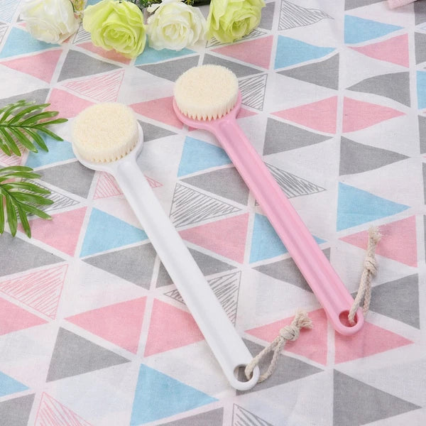 Dry Body Brush Exfoliating Body Brush Back Scrubber Brush Bristle Bath Brush