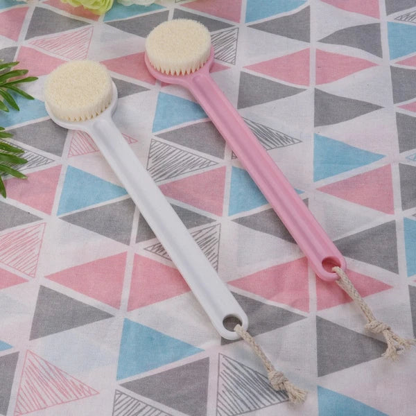 Dry Body Brush Exfoliating Body Brush Back Scrubber Brush Bristle Bath Brush