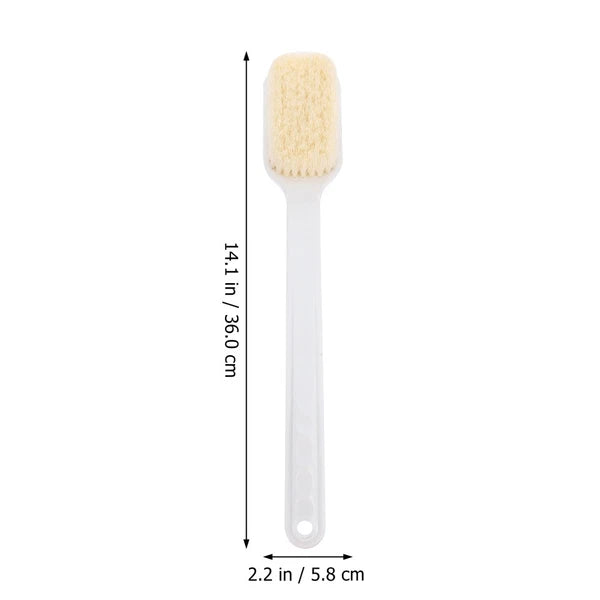 Back Scrub Brush Bath Bathing Accessories Long Handle for Shower Soft