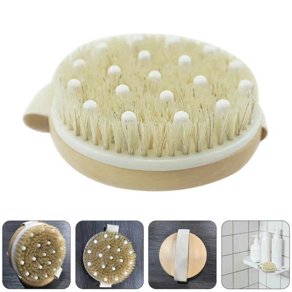 Bath Brush Shower Scrubber Back Exfoliator Massage Body Bathing Supply