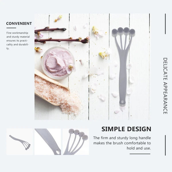 Exfoliating Bath Brush Body Scrubber for Shower Cleaning Massage