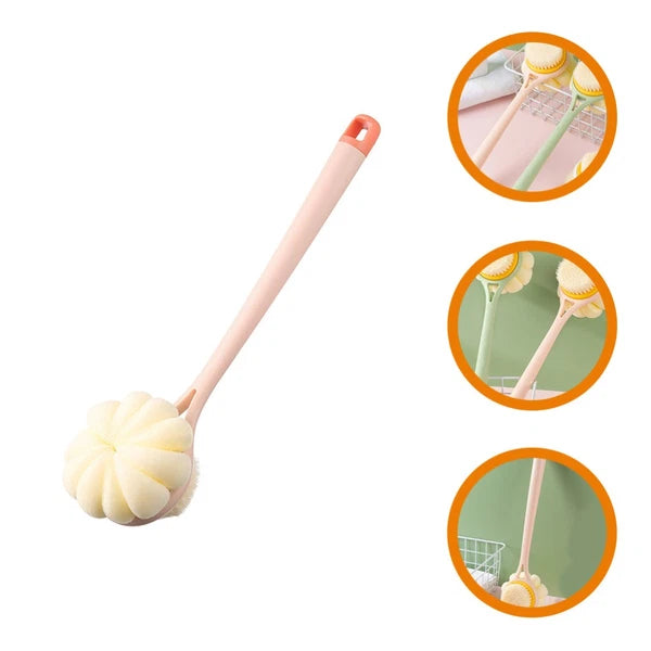 Bath Brush Multi-functional Exfoliating Back Cleaning Scrubber Handle Shower