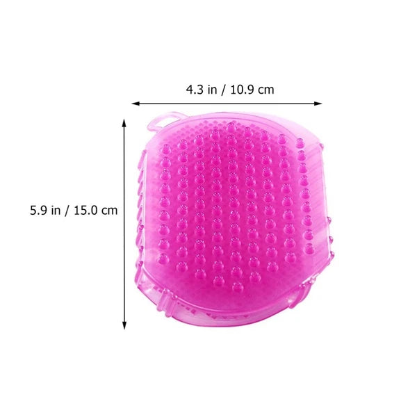 2 Pcs Massage Brush Body Exfoliator Man Bath Brushes for Shower Back Scrubber