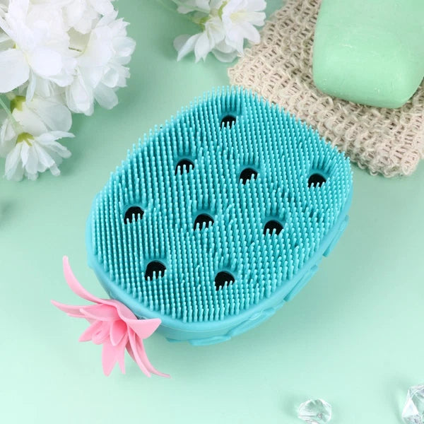 Bath Ball Scrubbing Child Silicone Body Scrubber Back