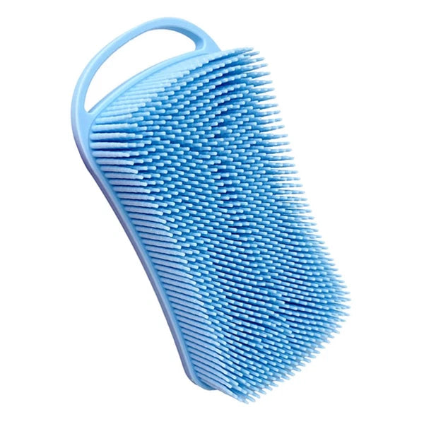 Silicone Bath Brush Shampoo Shower Scrubber for Nourishing