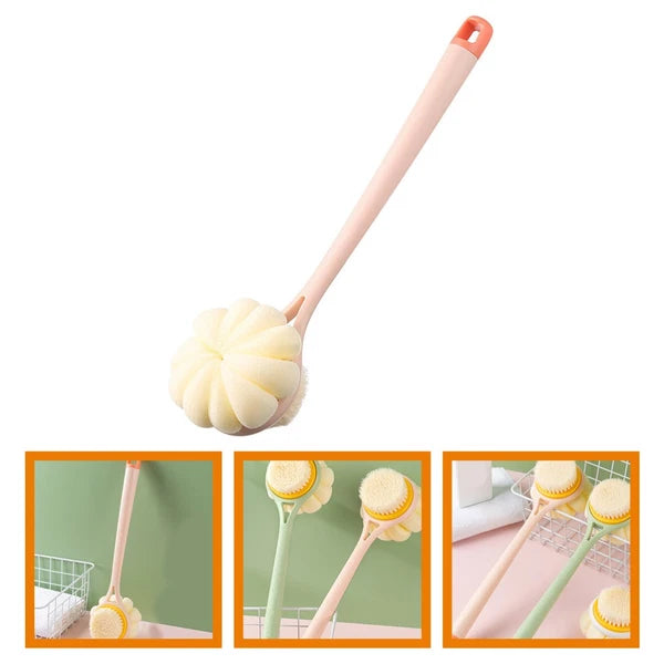 Bath Brush Multi-functional Exfoliating Back Cleaning Scrubber Handle Shower