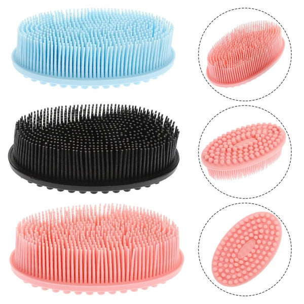 3 Pcs Shampoo Bath Brush Child Brushes for Women Shower Scrubber