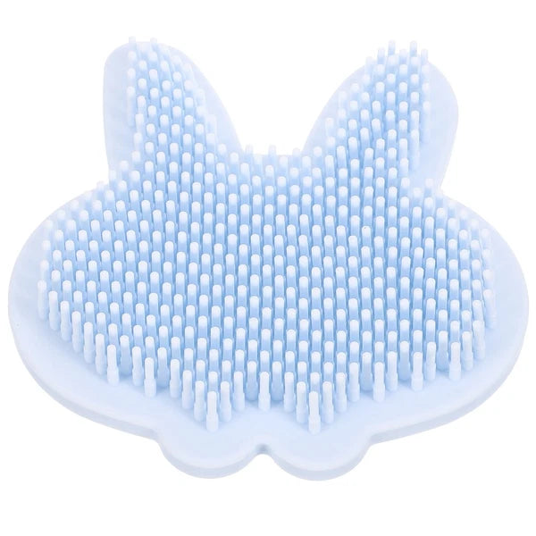 Silicone Bath Brush Child Baby Shower Exfoliating Scrubber Cleaning