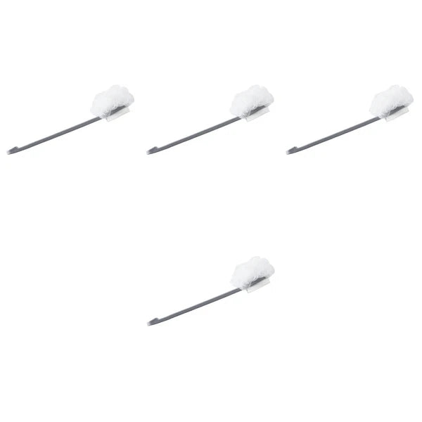4 Count Bath Ball Brush Child Back Scrubber for Shower Exfoliating